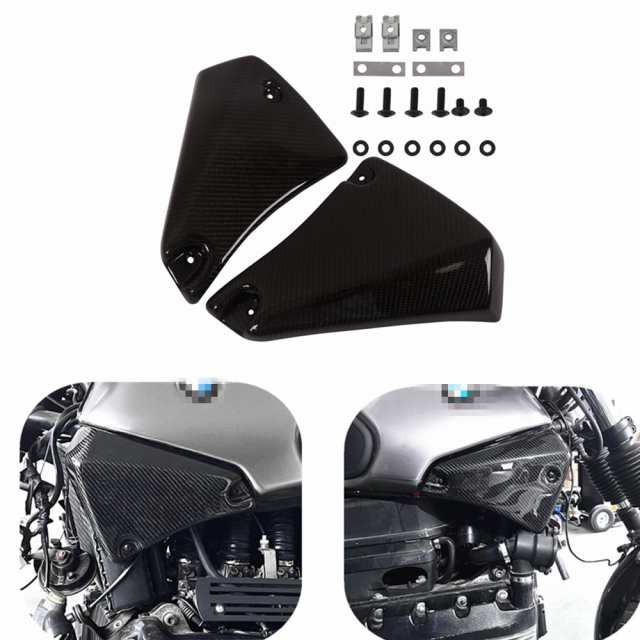 サイドカバー サイドパネル BMW K100 K75 カフェレーサー カーボンファイバー 燃料タンク 保護 社外｜au PAY マーケット